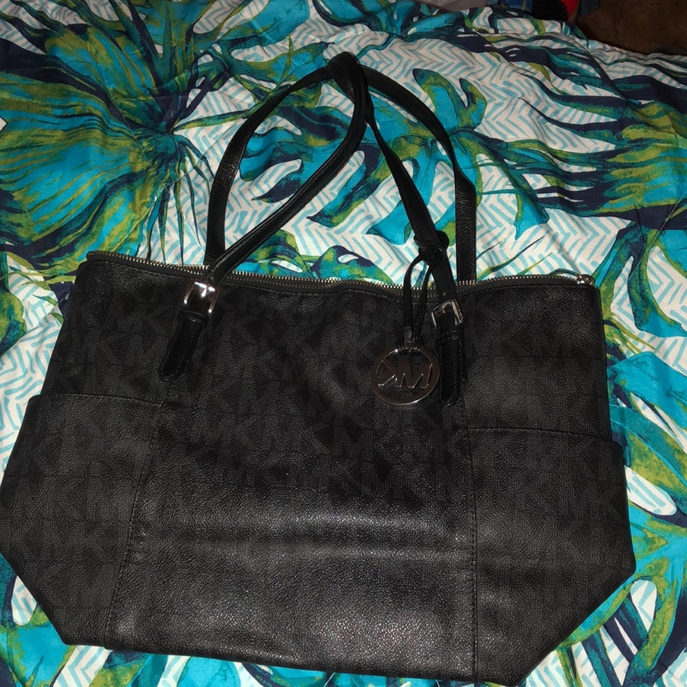 MK black shoulder bag